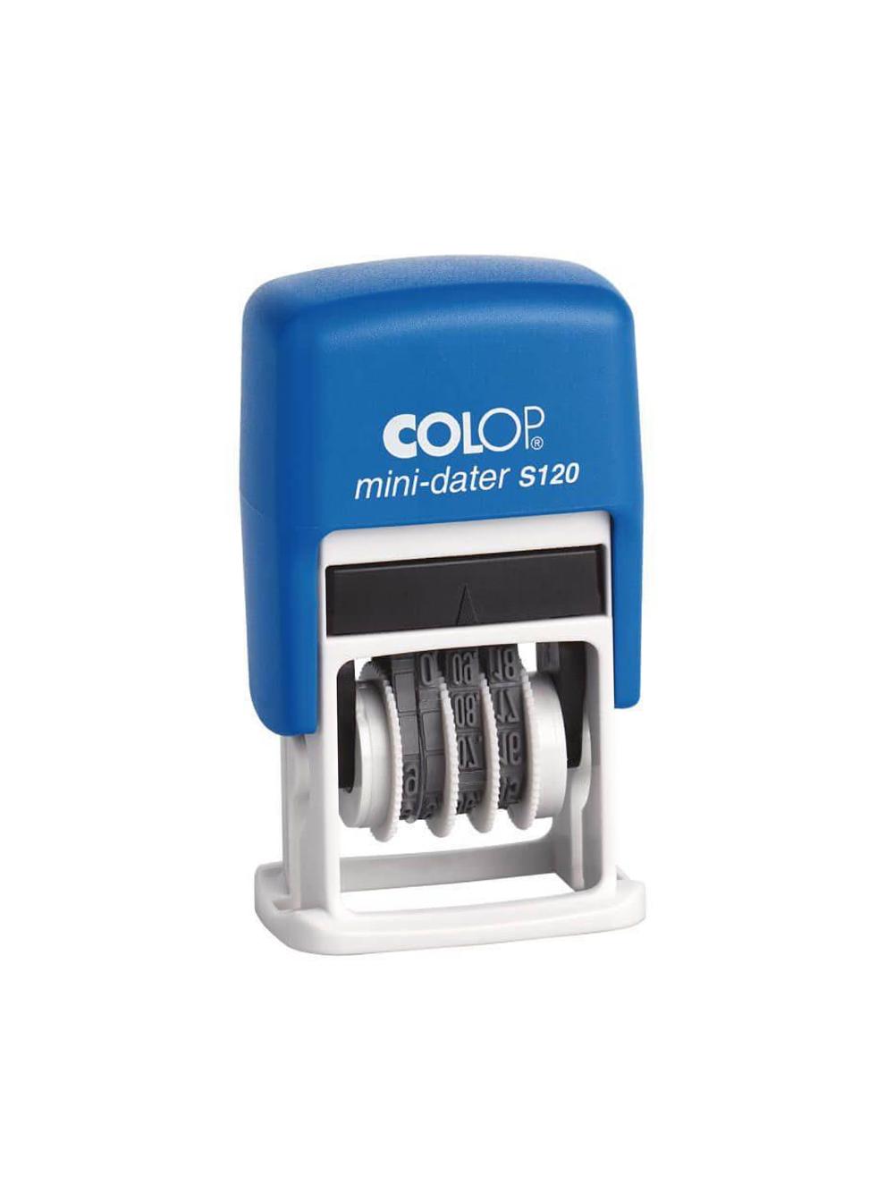 Mini sanali shtamp S120 SD D03 (ko'k/ko'k) Colop 134252 1