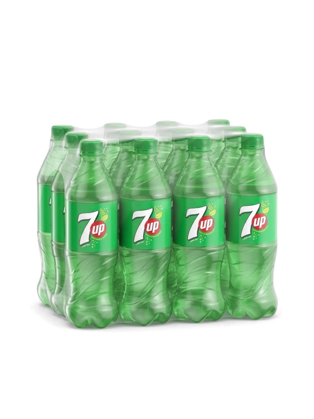 Напиток газированный "7-UP", 0,5л, В упаковке 12 шт, Цена указана за упаковку 1