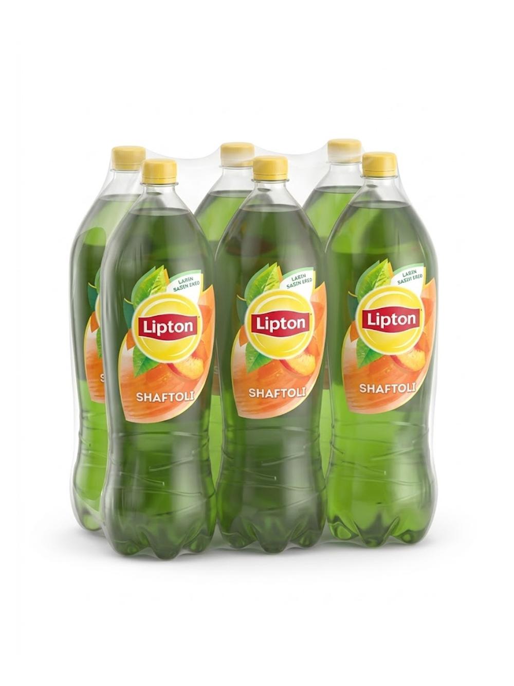 Lipton Shaftoli bilan yashil choy, 1,5 l, Paketda 6 dona, narxi bir qadoq uchun ko‘rsatilgan 1