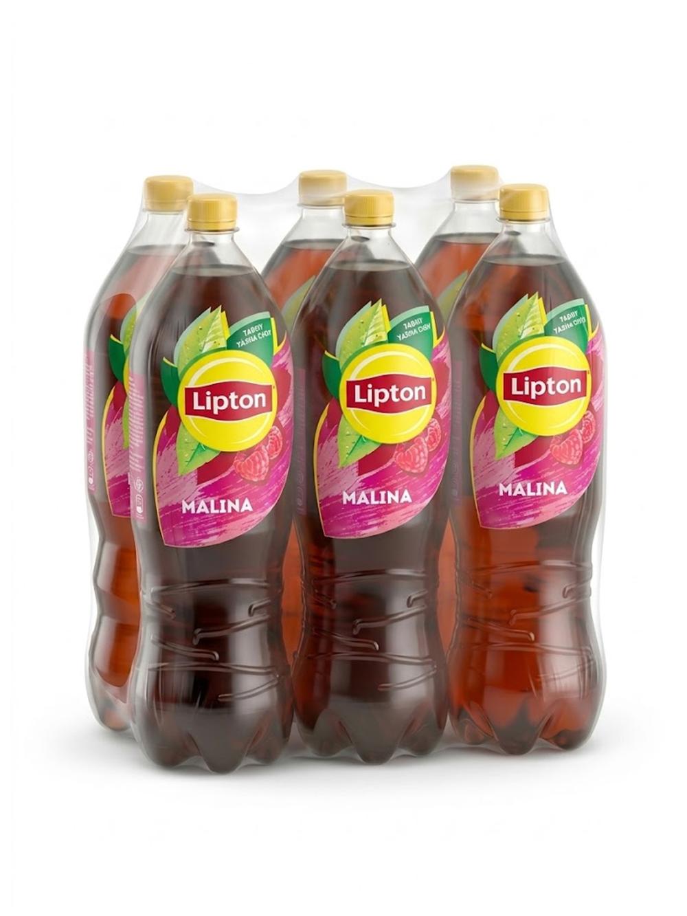 Malinali Lipton qora choyi 1.5 L, Paketda 6 dona, narxi bir qadoq uchun ko‘rsatilgan 1