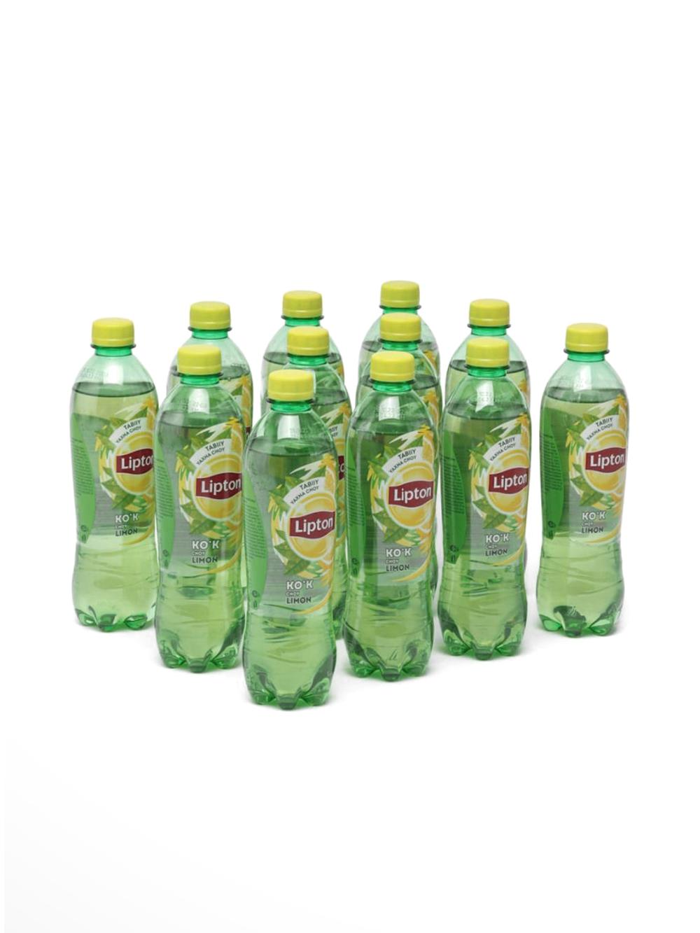 Lipton yashil choyi limonli, 500 ml, qadoqda 12 dona, narxi bir qadoq uchun ko‘rsatilgan 1