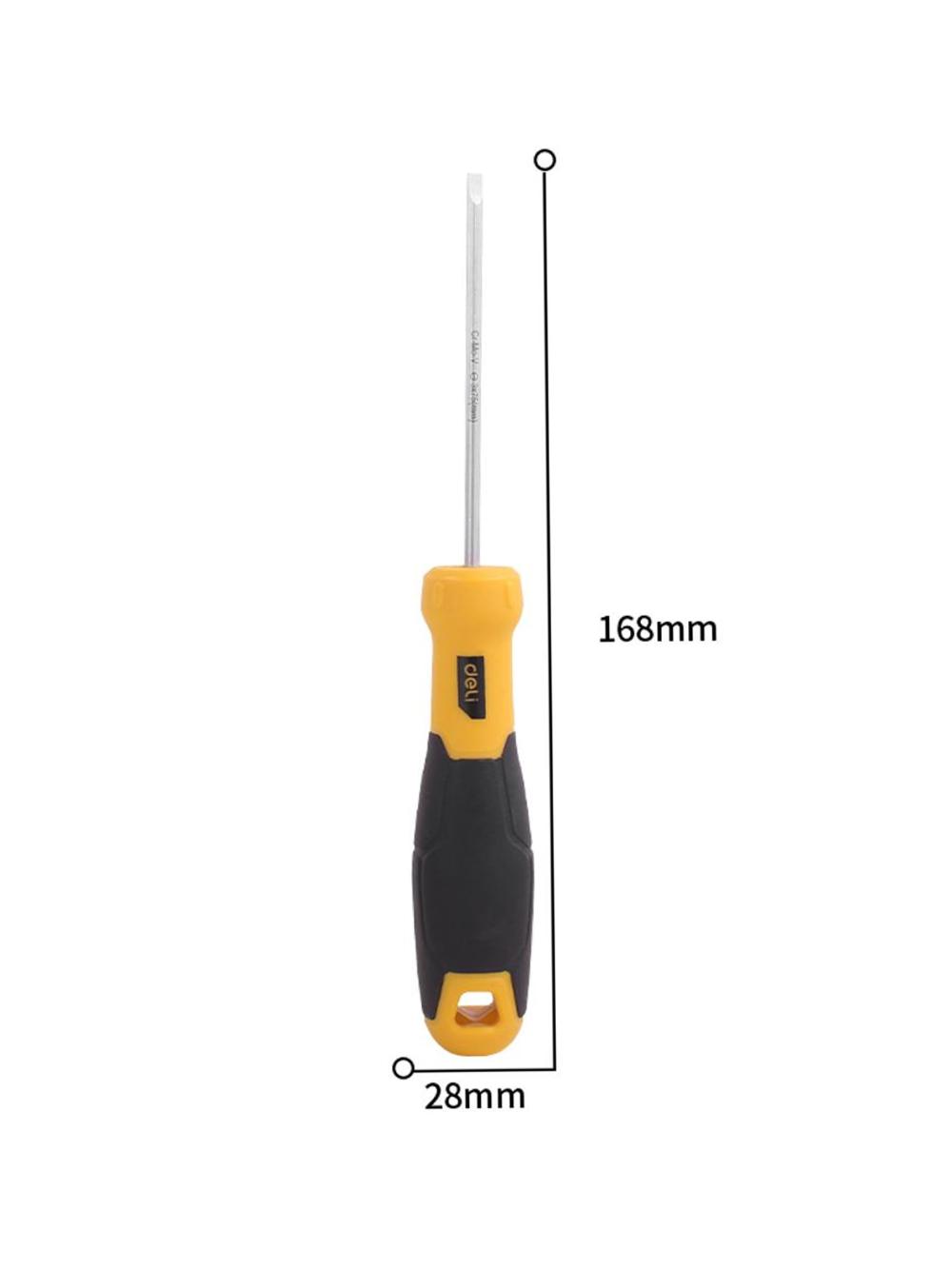 Отвертка плоская 3x75mm Deli D-EDL6330751 1