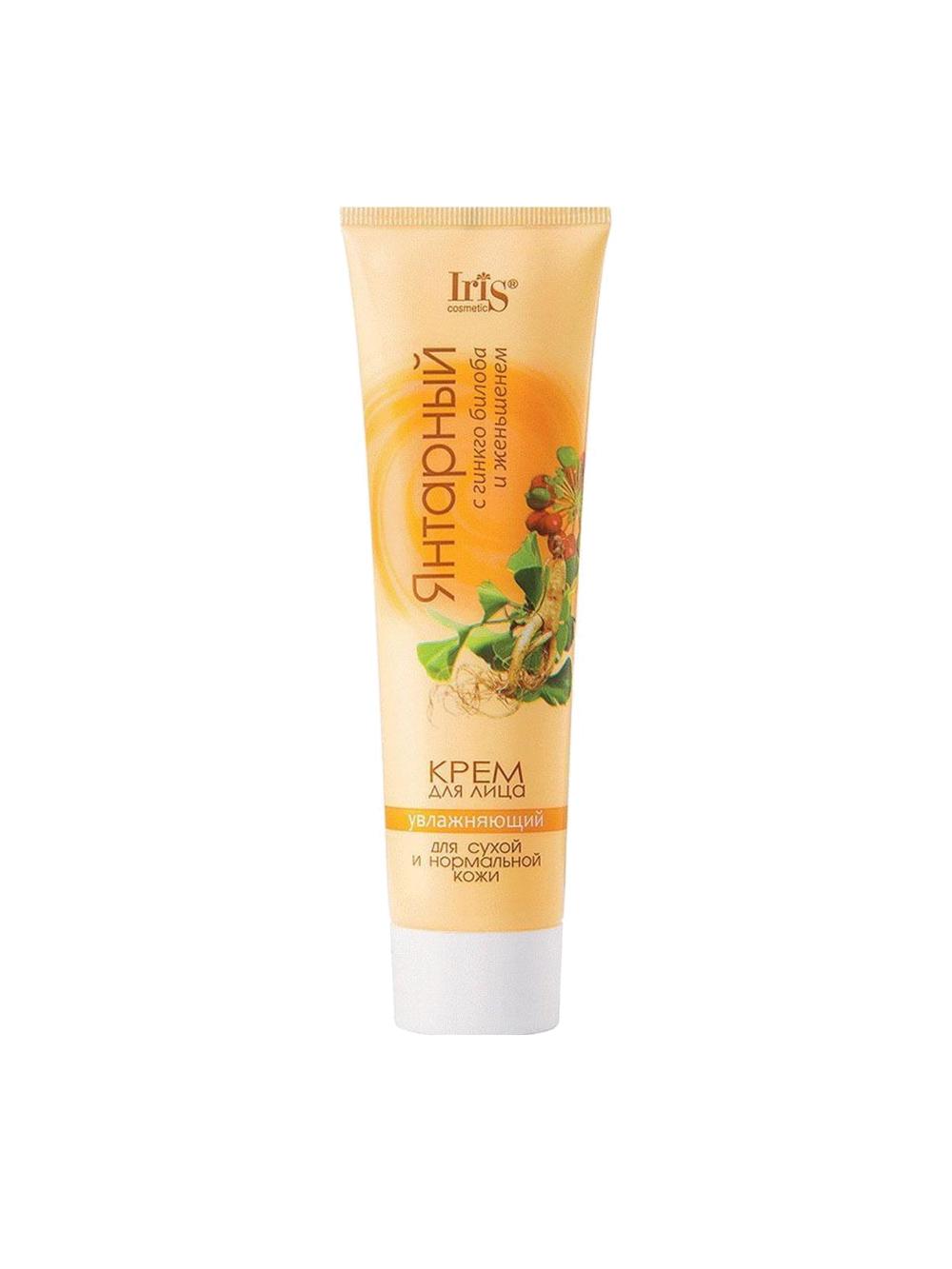 Yuz uchun krem – Yantarli, ginkgo biloba va jen-shen bilan, tuba 100 ml 1