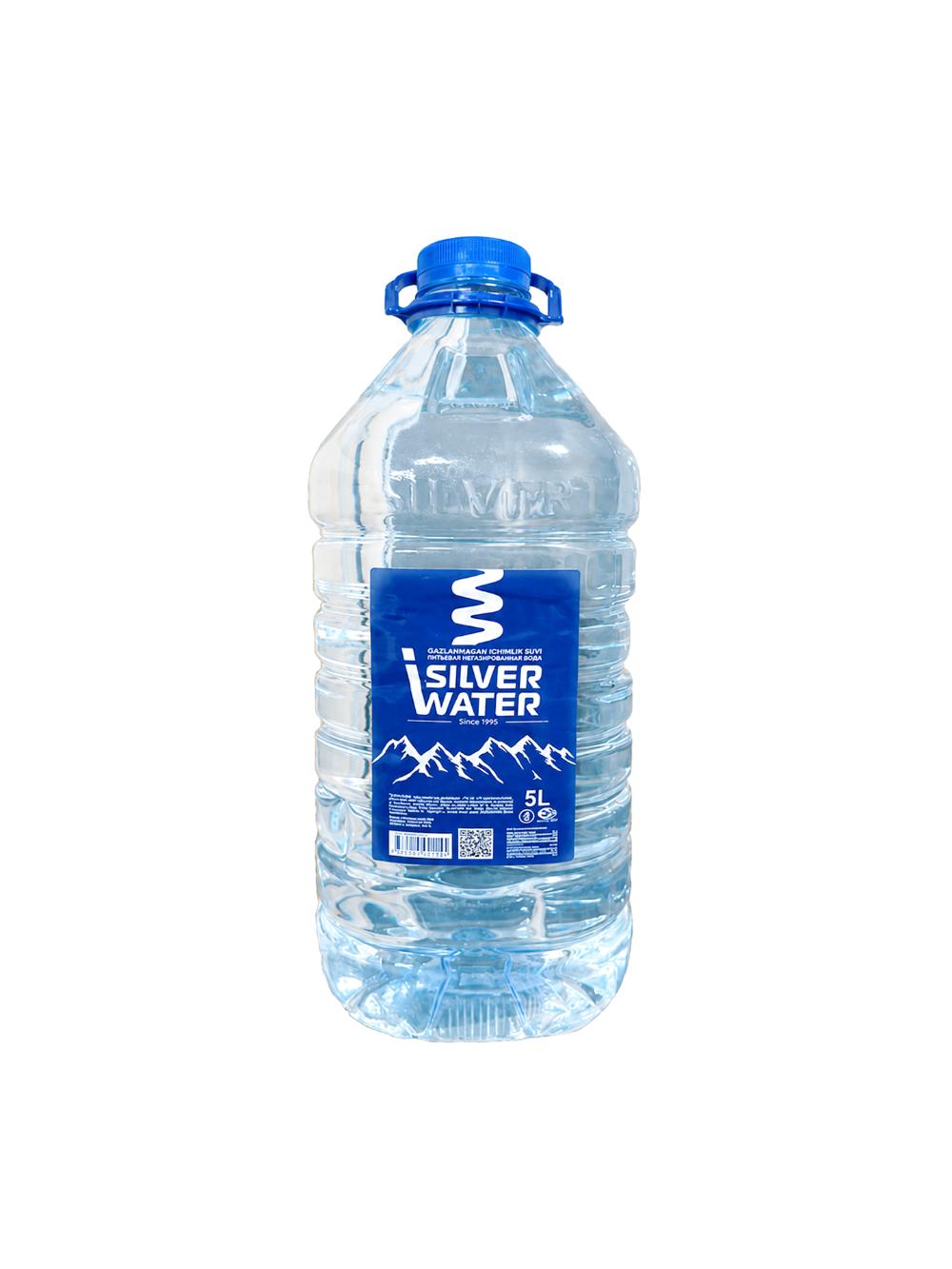 SilverWater gazsiz mineral suvi 5L 1