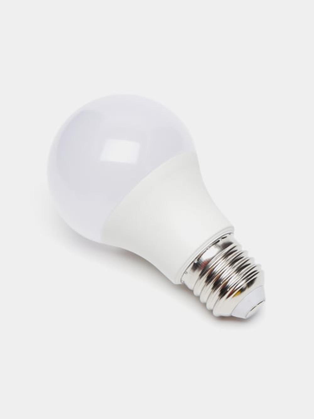 LED lampa, 12 Vt, 4000K, E27, Beshr, energiya tejamkor, diodli lampa 3
