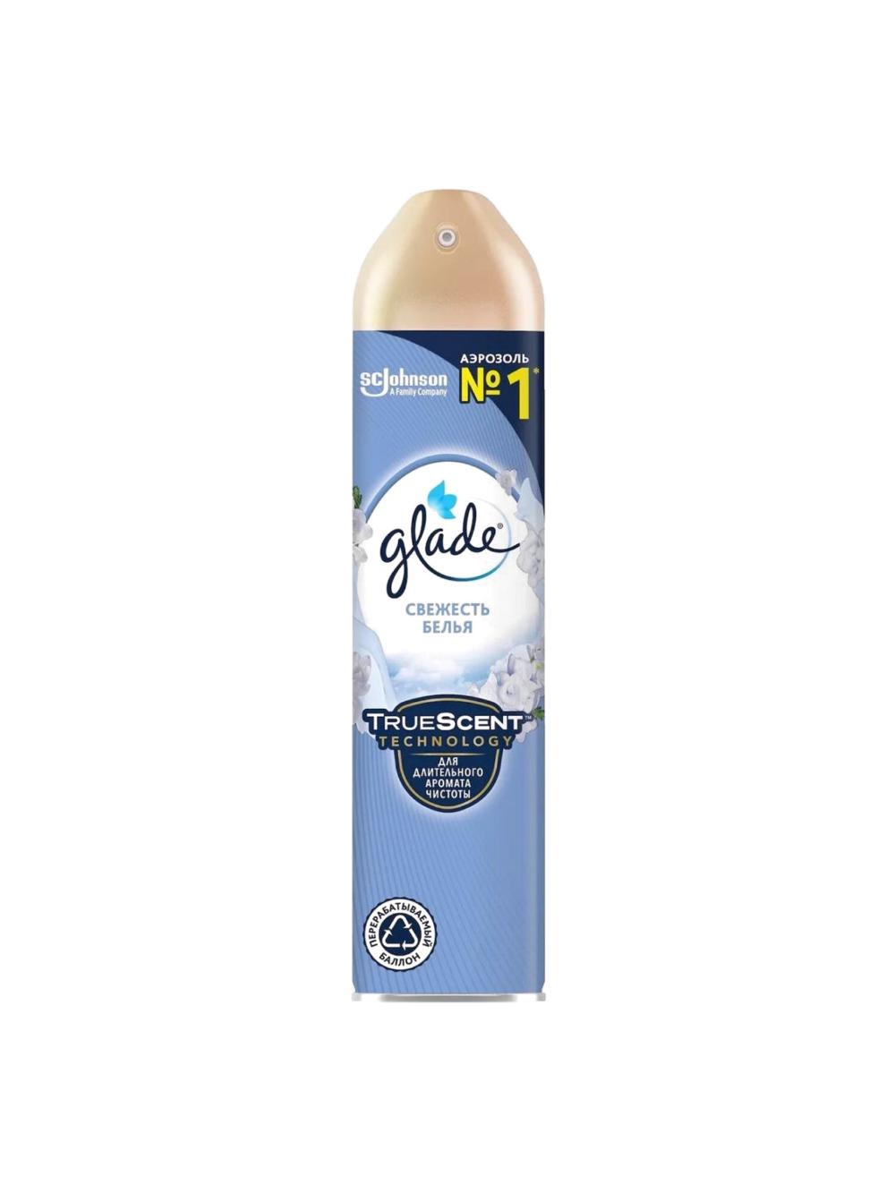 Zig'ir matosining yangiligi uchun Glade havo spreyi 300 ml 1