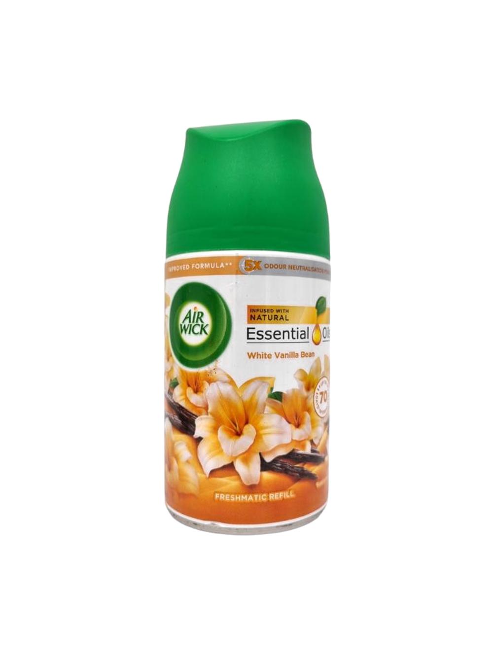 Airwick havo spreyi almashtiruvchi kanistr oq vanil loviyasi 1
