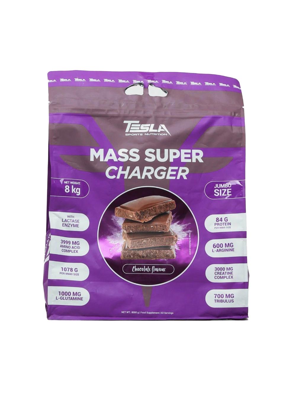 Tesla Mass Super Charger, 8 кг c L-Arginine, Creatine Гейнер для набора массы, печенье крем 103810396686 1