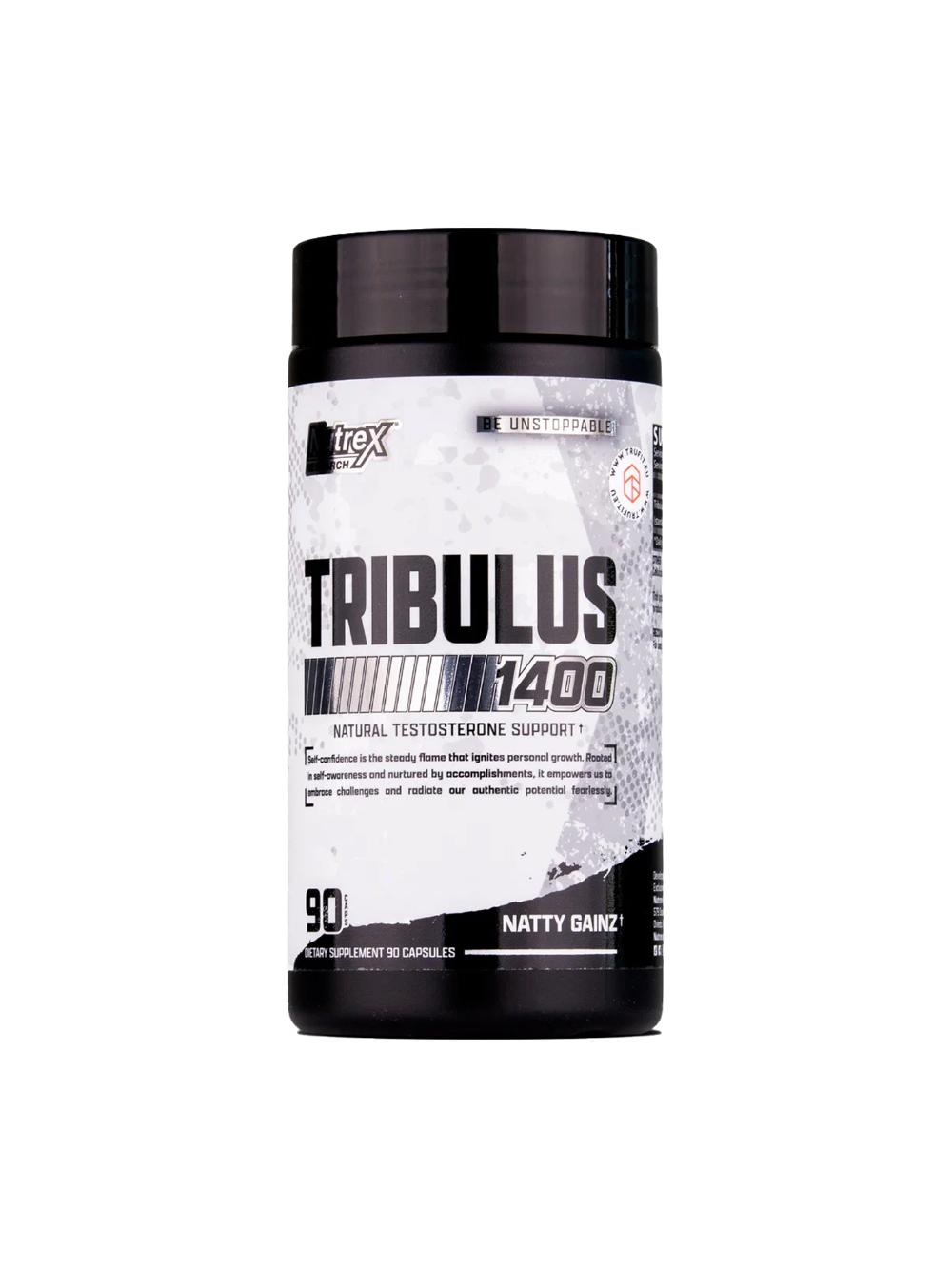 Testosteron Nutrex Tribulus Black 1400 libido, 120 kapsula, testosteron, mushaklarning oshirish uchun 1