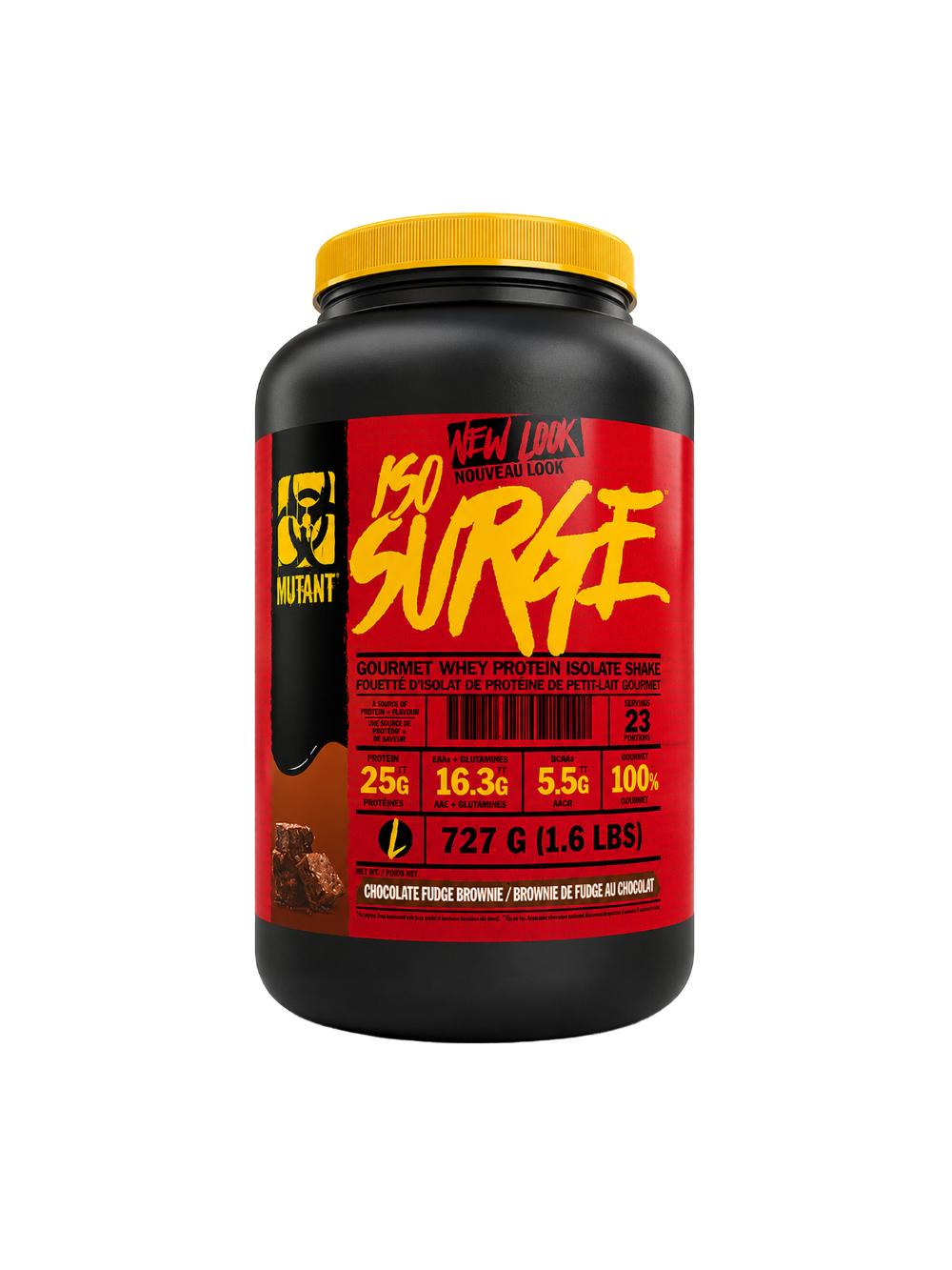 Mutant ISO Surge — Premium darajadagi syvorotkali izolyat, 727 g, shokoladli brauni ta’mi 1