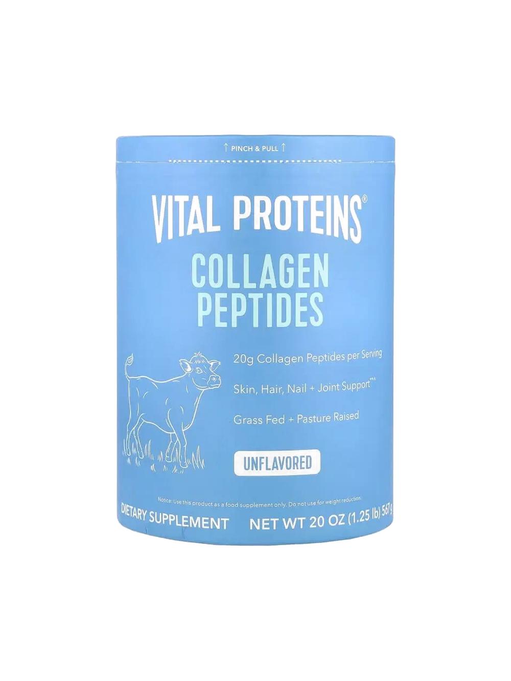 Vital Proteins Collagen Peptides 567 g — Teri, soch, tirnoq va bo‘g‘imlar uchun kollagen peptidlari 1