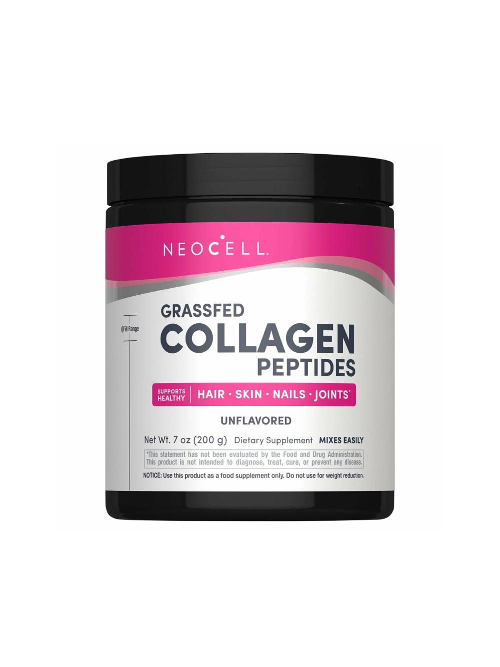 Grassfed Collagen Peptides Unflavored 200 г – коллагеновые пептиды без вкусовых добавок для крепких связок и суставов. 4872859571 1