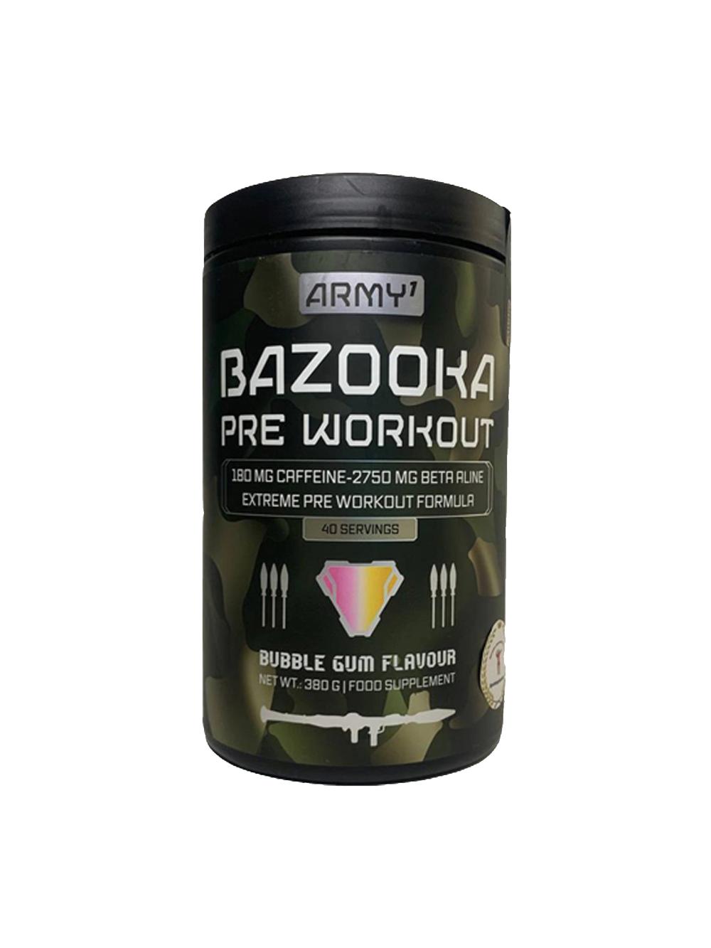 Предтренировочный комплекс ARMY BAZOOKA Pre-Workout 1, 40 порций 4296987016 1