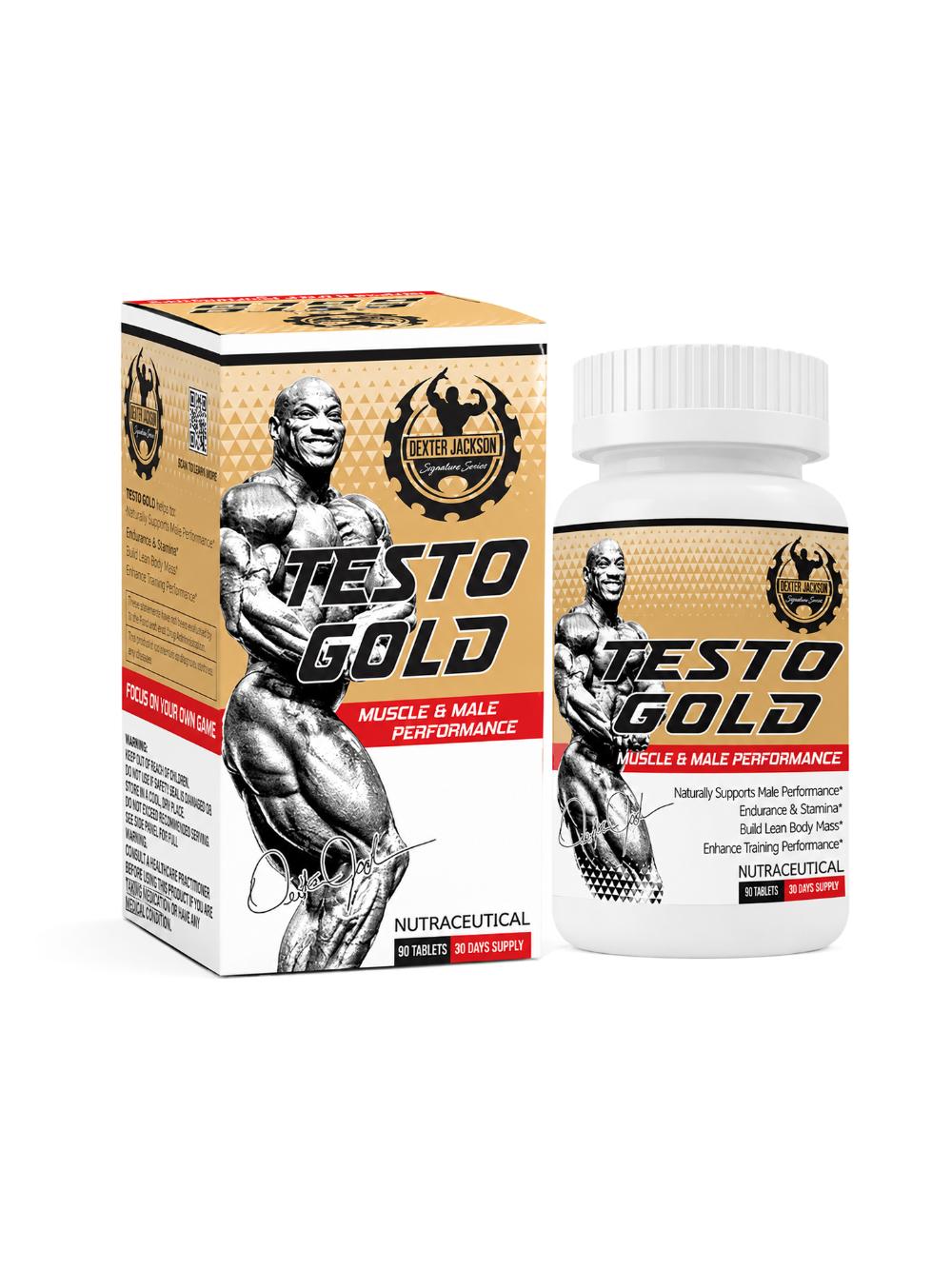 Testosteron kuchaytiruvchi DEXTER JACKSON TESTROL GOLD, kapsulalar/tabletkalar, 60 dona 1