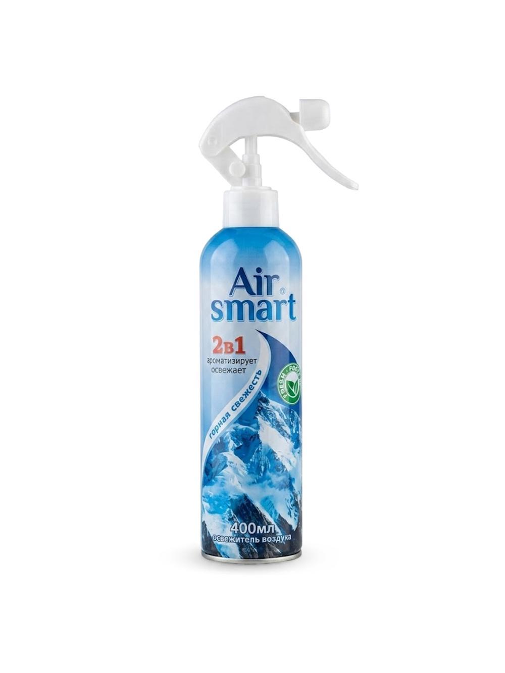 Освежитель Воздуха флакон "Air Smart" 2в1 Горный 400 мл 1