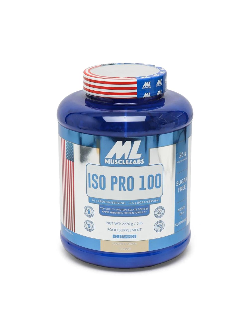 Американский Изолят протеина ISO PRO от бренда Muscle Labs, 75 порций для набора мышц, ваниль 103801915223 1