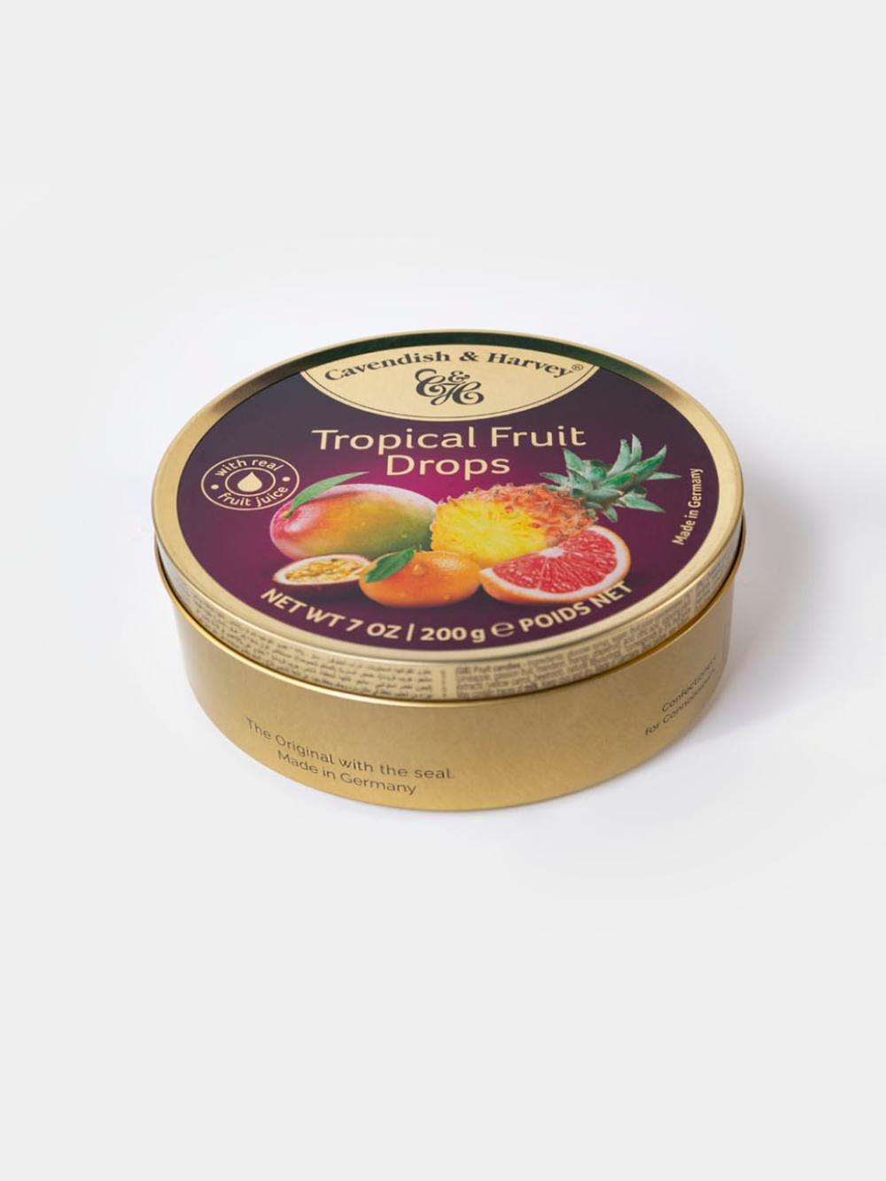 Леденцы Tropical Cavendish&Harvey Sugar Free 200 г 1