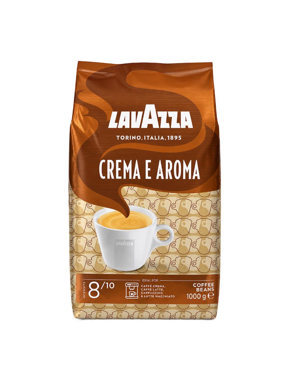 Кофе в зернах Lavazza Crema e Aroma 1 кг натуральная смесь Arabica и Robusta 1