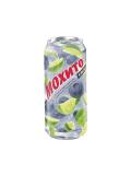 Газированный напиток Moxito, cо вкусом черники-голубики, 450 мл, В упаковке 24 шт, Цена указана за упаковку 2