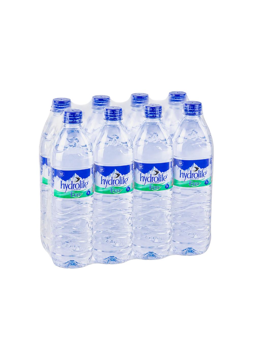 Питьевая вода Hydrolife негазированная в ПЭТ бутылке 1л. 8шт 1