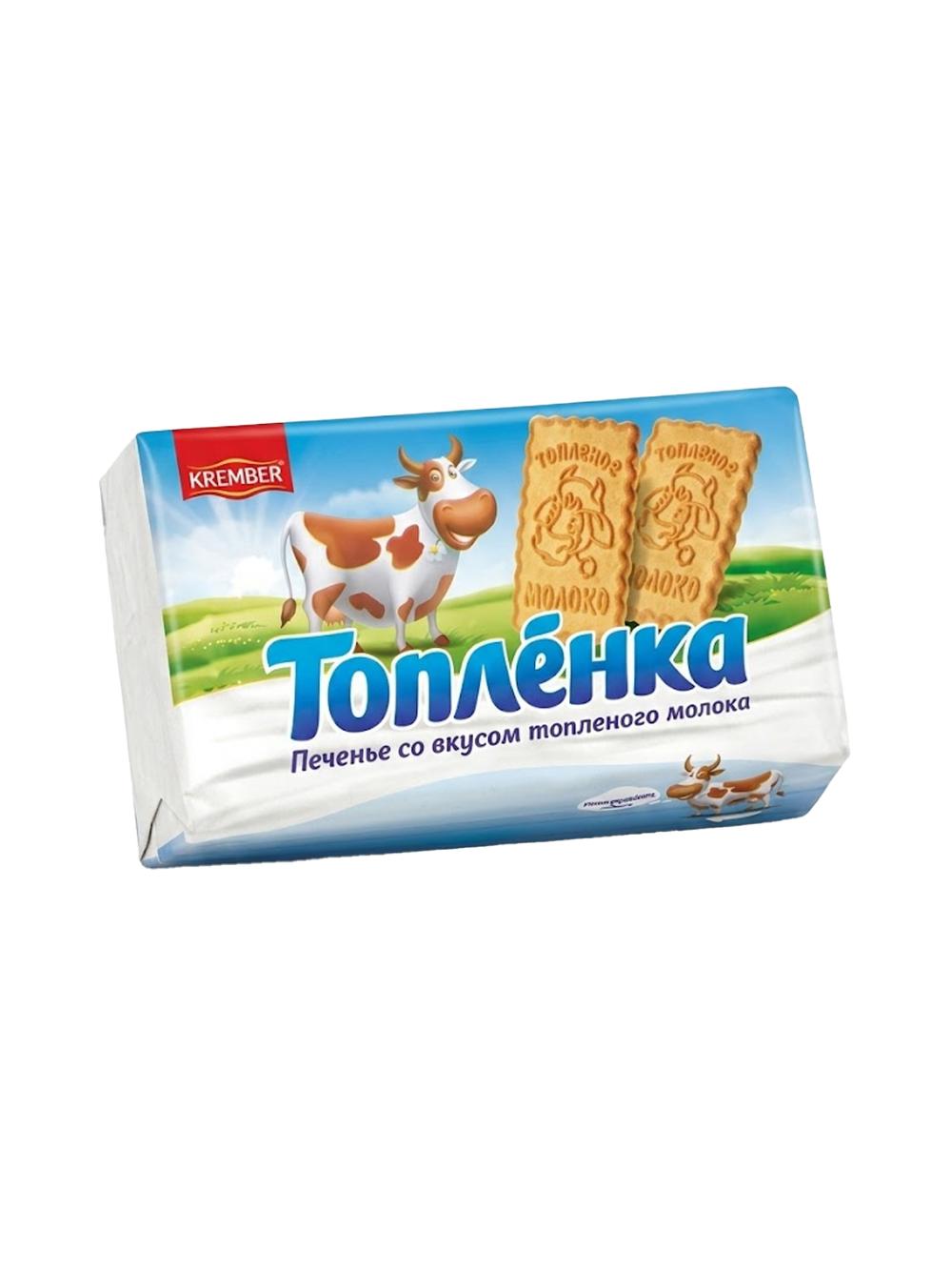Печенье Топленое молоко 250 г, в коробке 18 упаковок, цена указана за 1 коробку 1