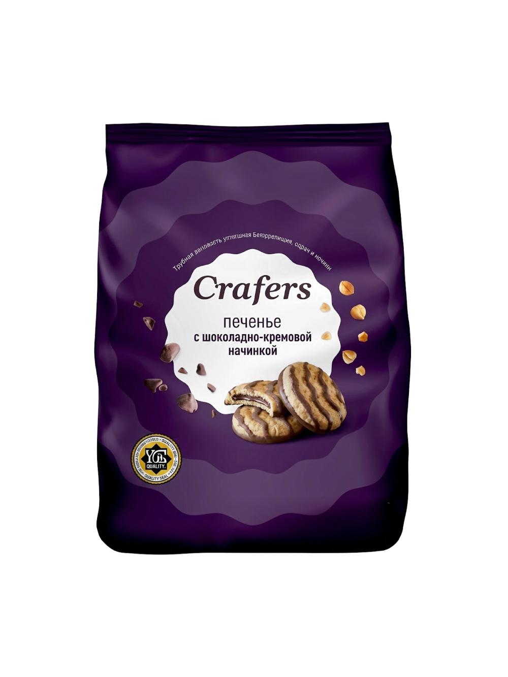Печенье Crafers (Шоколадно-ореховой начинкой) (300 гр) d0_1179 1