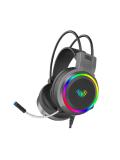 AULA S608 RGB o‘yin naushniklari mikrofon va RGB yoritish bilan 2