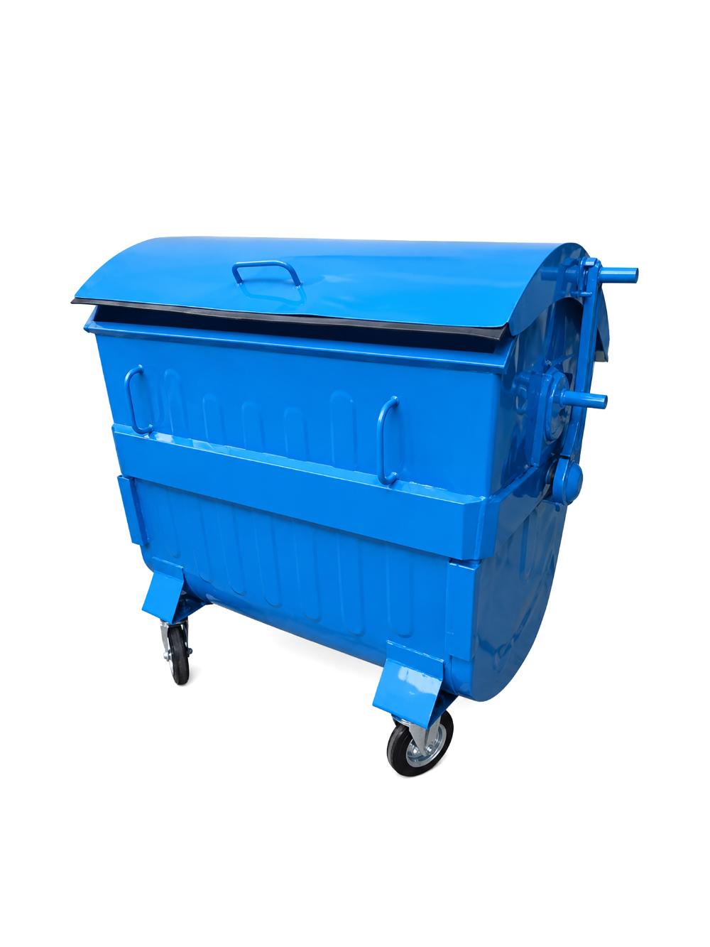 Metall chiqindi idishi 1100L, 1100 x 850 x 1120 mm 1