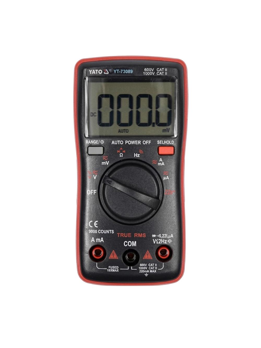 YT-73089 Цифровой мультиметр TrueRMS 1000В 10А 1