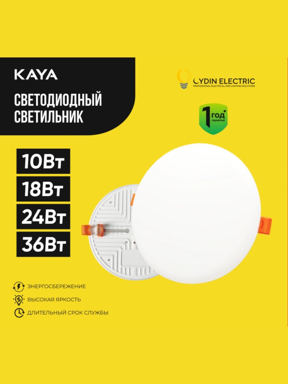 LED, панель, акрил, круглый с встроенным дросселем 10Wбелый лимон внутренний светильник 1
