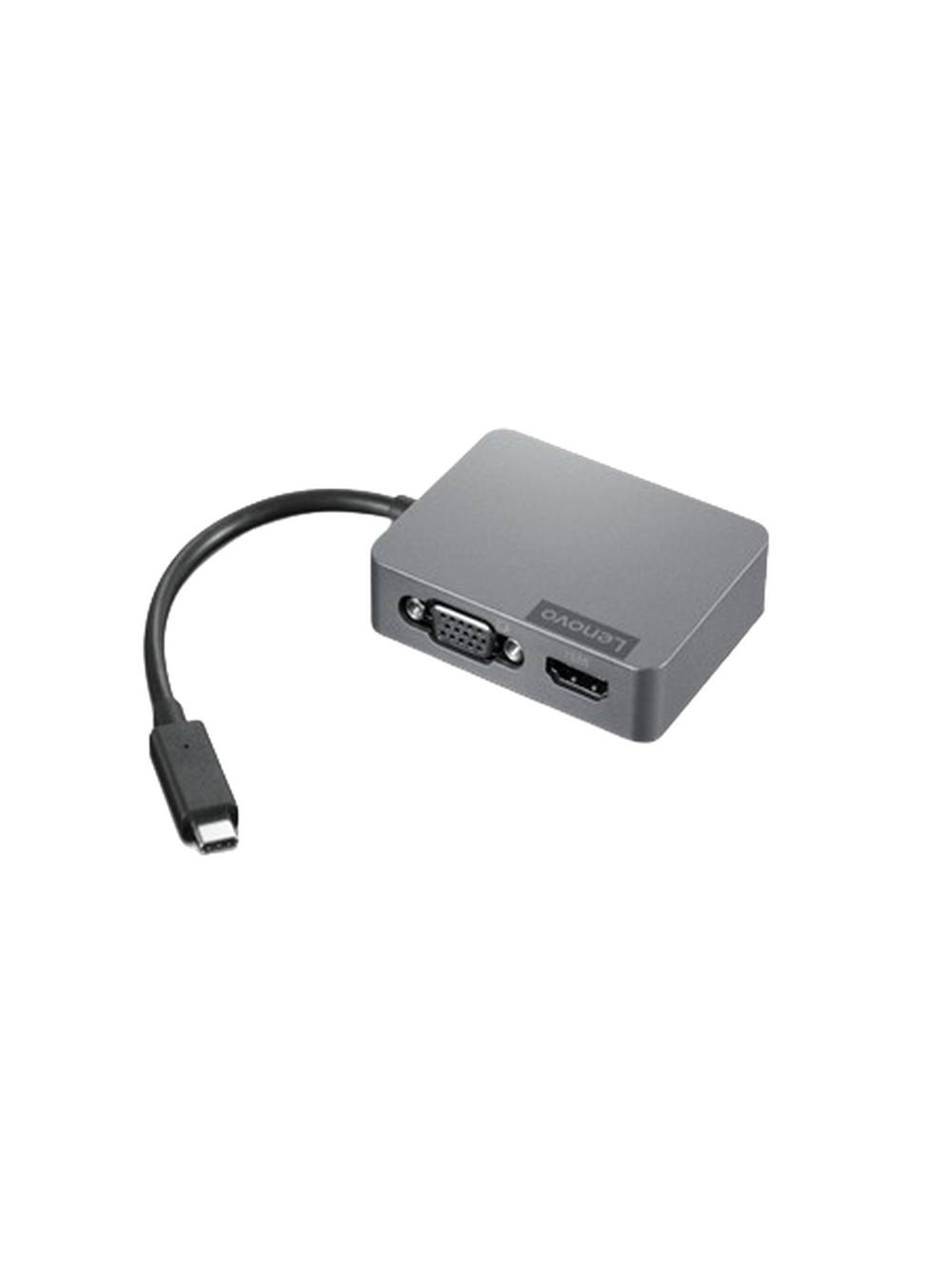 Lenovo Travel Hub Gen2 USBC to Ethernet, HDMI, VGA, USBA adapteri 1