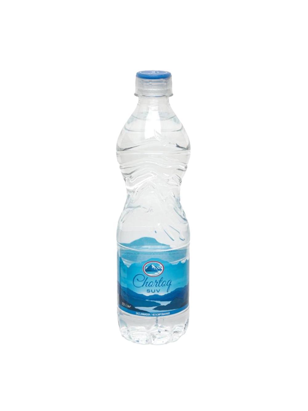 Chortoq SUV gazsiz artezian suvi PET butilkada 0,5l. 12dona 2