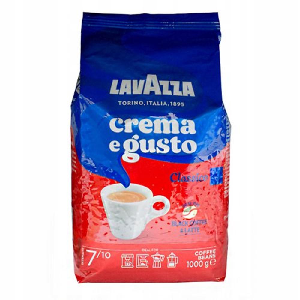 Кофе в зернах Lavazza Crema e Gusto Classico 1 кг — арабика и робуста, темная обжарка, насыщенный итальянский вкус 5
