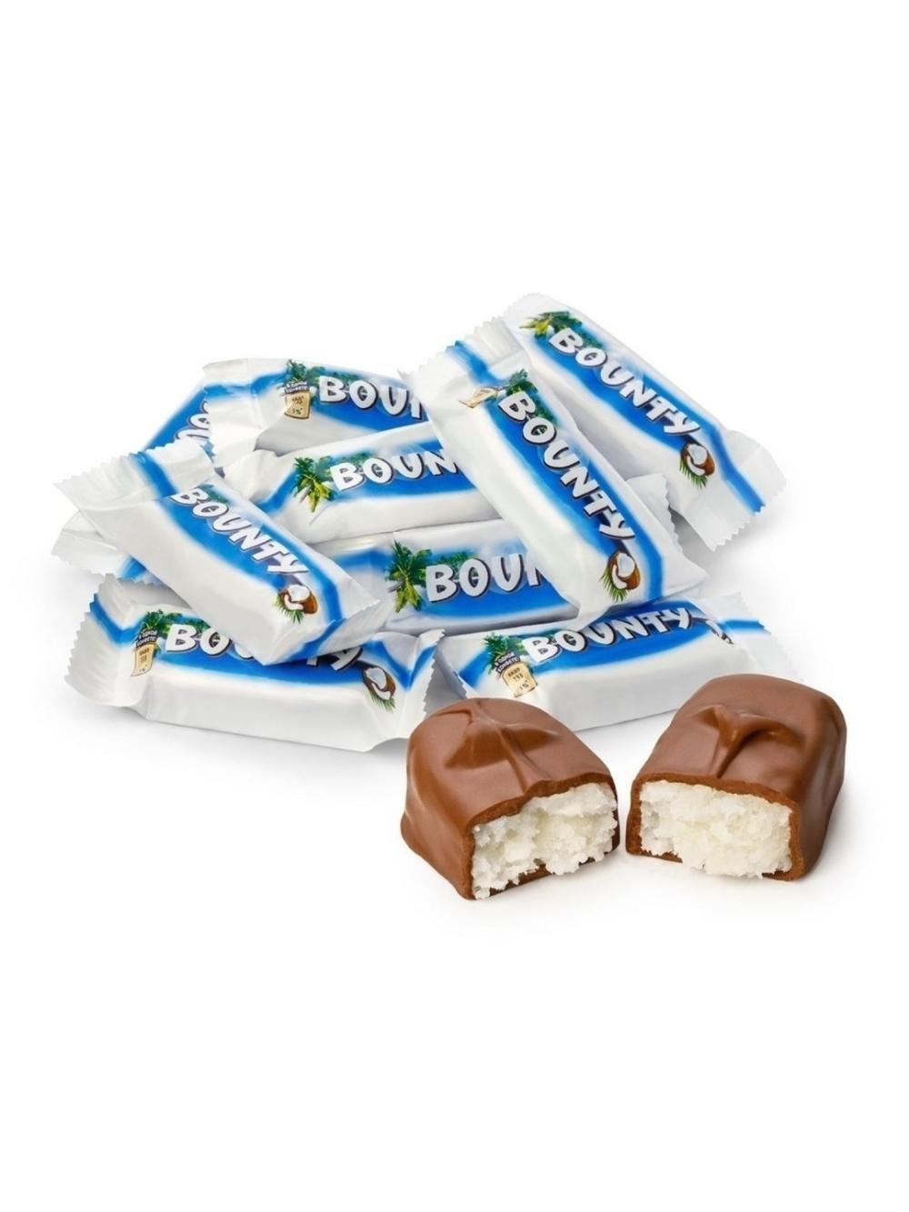 Шоколадный батончик Bounty, 1 кг 1