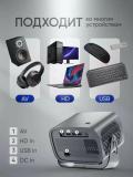 Мощный портативный LED-проектор A10 с Android и Wi-Fi для домашнего кинотеатра и с поддержкой 4K-видео. 6
