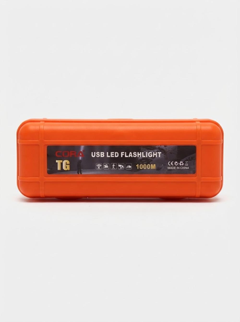 Himoya qutisidagi USB akkumulyatorli LED chiroq / Yon yoritgichli kemping chirog‘i 2