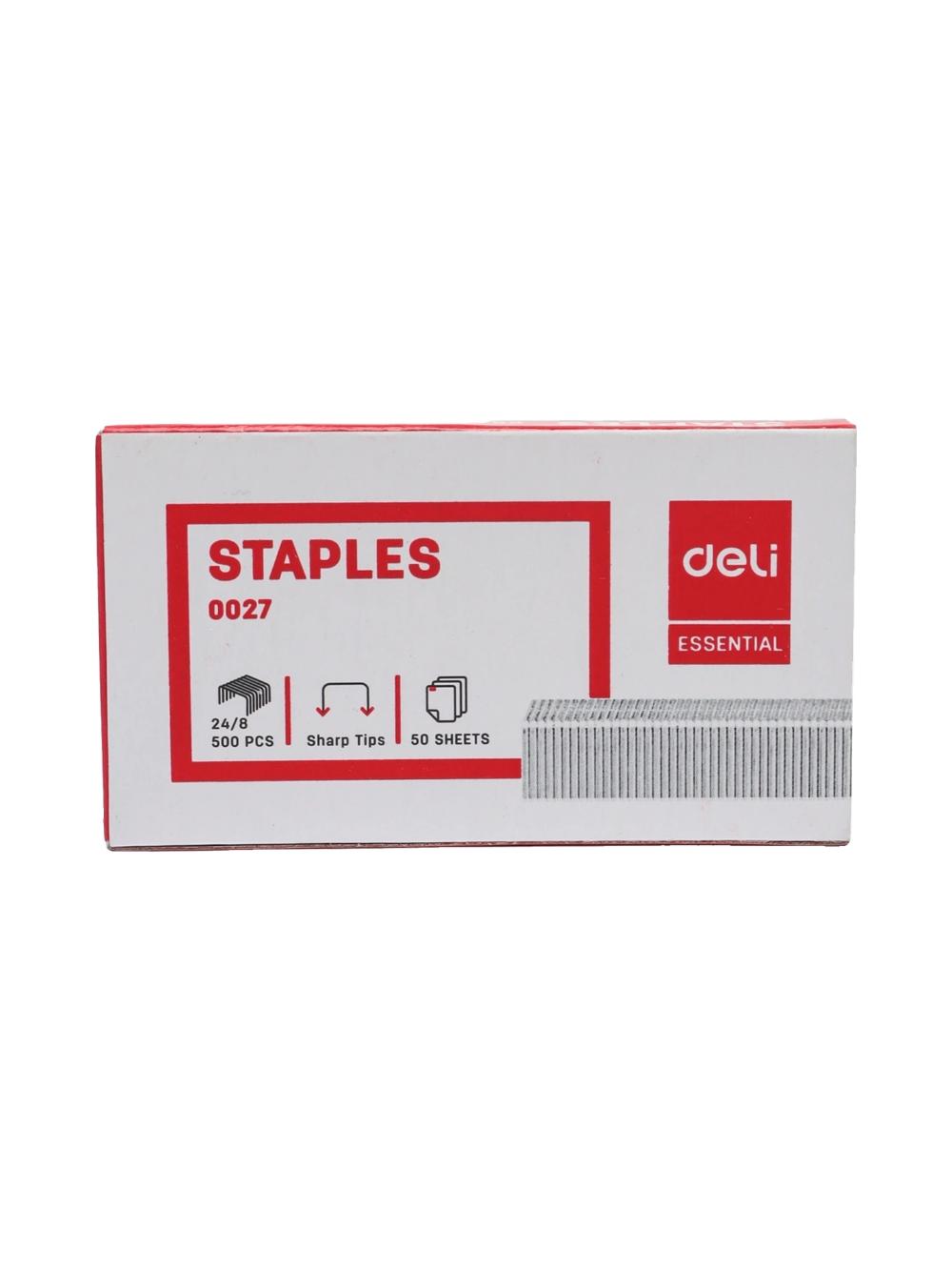 Stepler skobalari Deli №24/8, 500 dona 1
