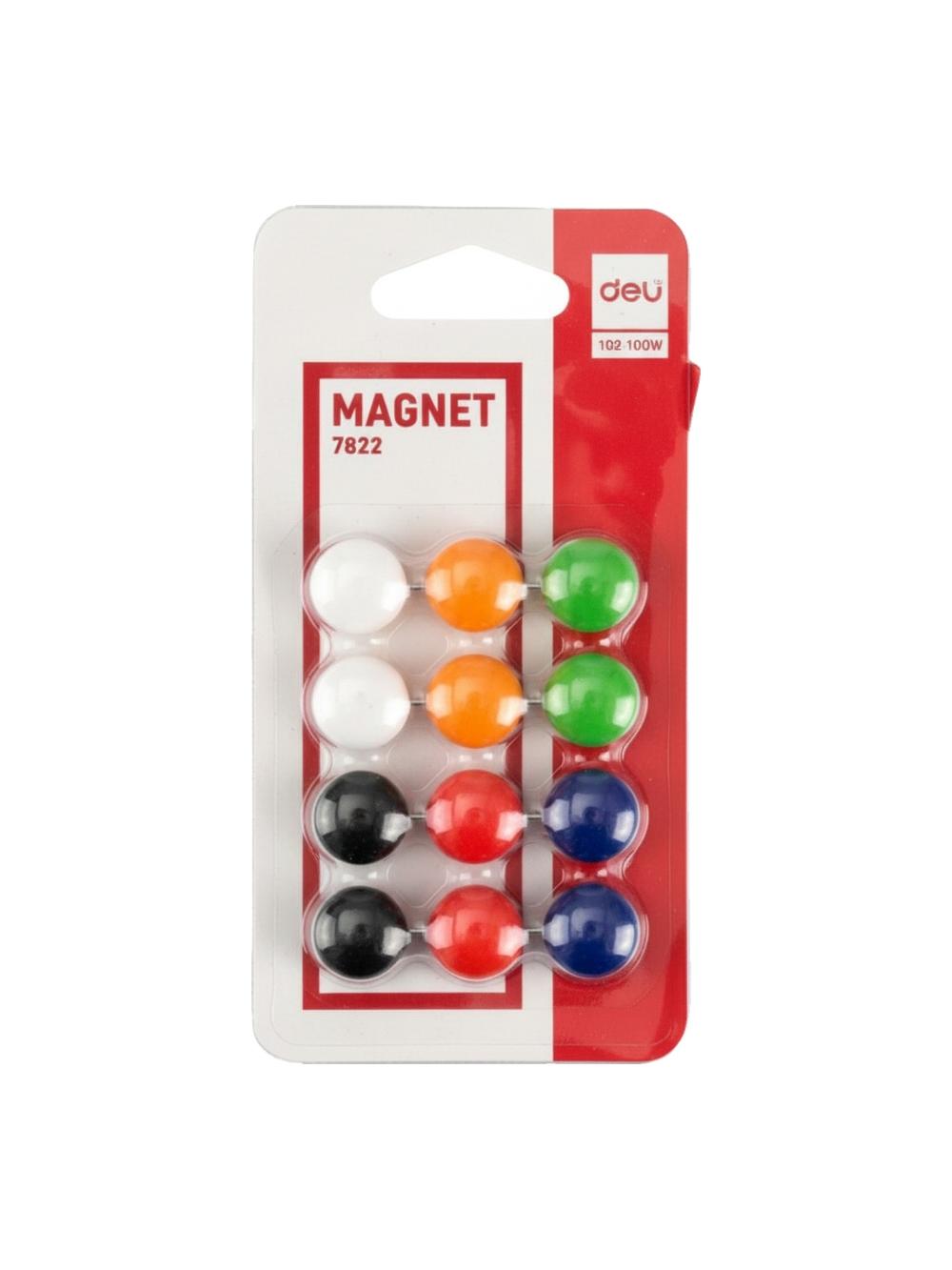 Kantselyariya magnitlari Deli 7823, 15 mm, 12 dona 1