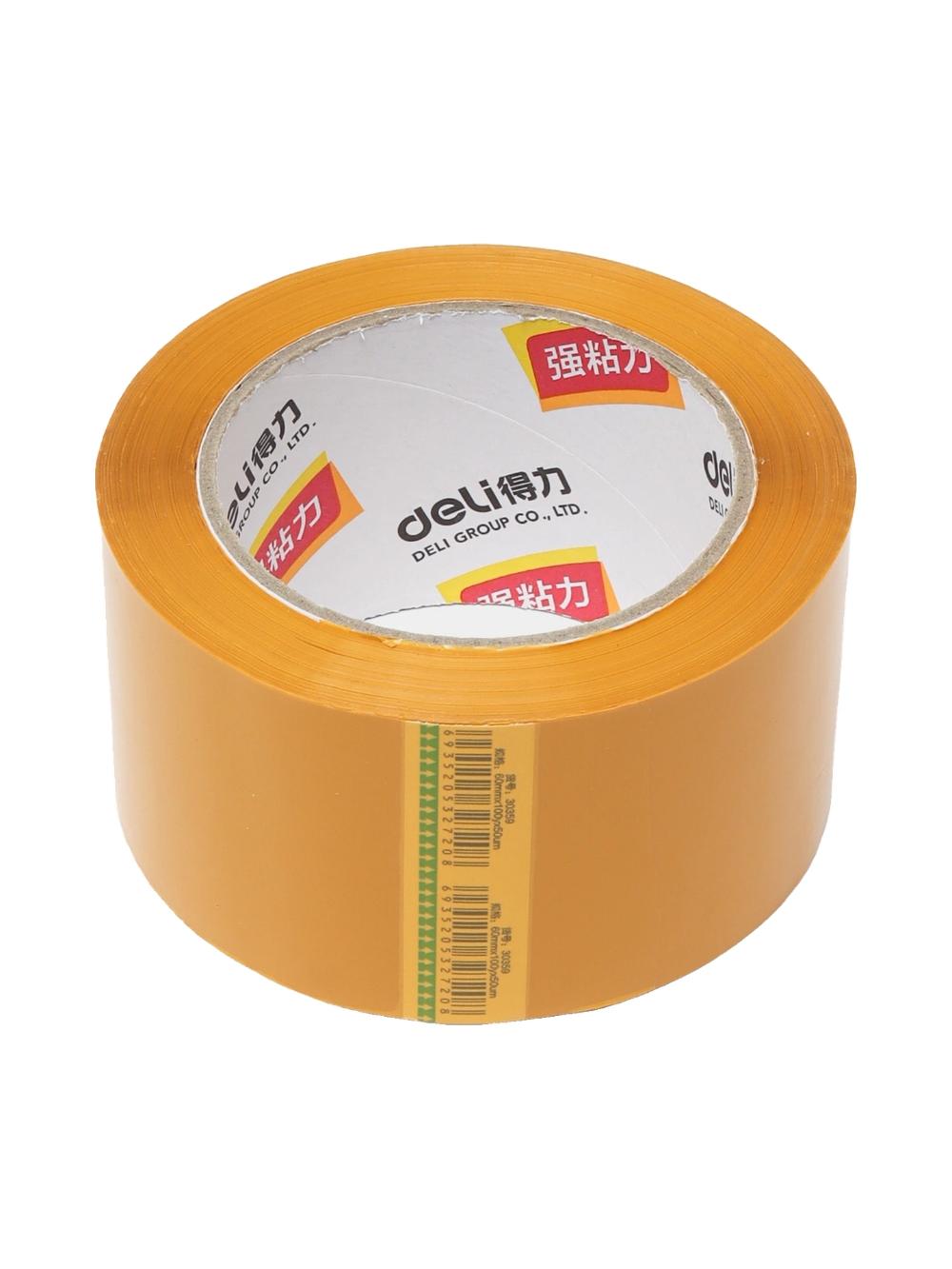 Qadoqlash skochi Deli, 60 mm x 60 yard, jigarrang 1
