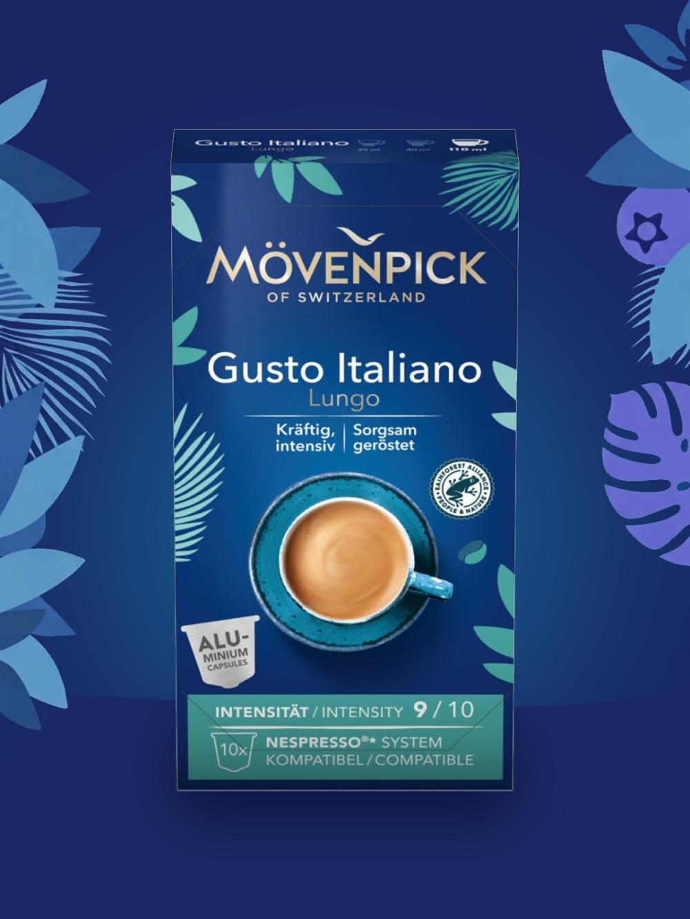 Movenpick Gusto Italiano kapsulali kofe 57 gr 1
