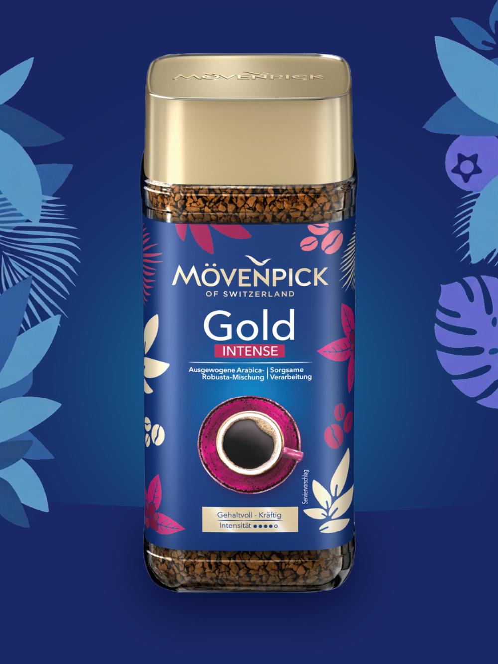 Movenpick GOLD Intense eruvchan kofe 200 gr 1